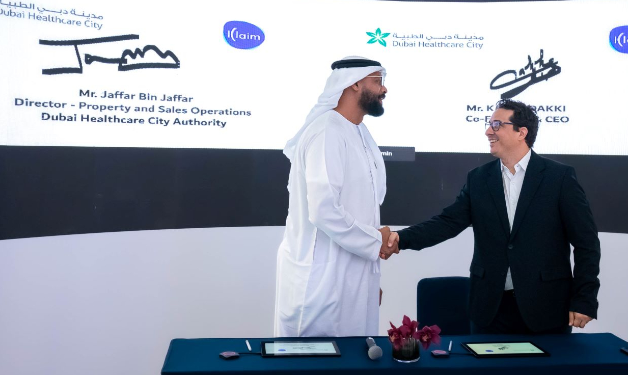 DUBAI HEALTHCARE CITY AUTHORITY SIGNS AGREEMENT WITH KLAIM TO BOOST HEALTHCARE PROVIDER PERFORMANCE AND REVENUE MANAGEMENT